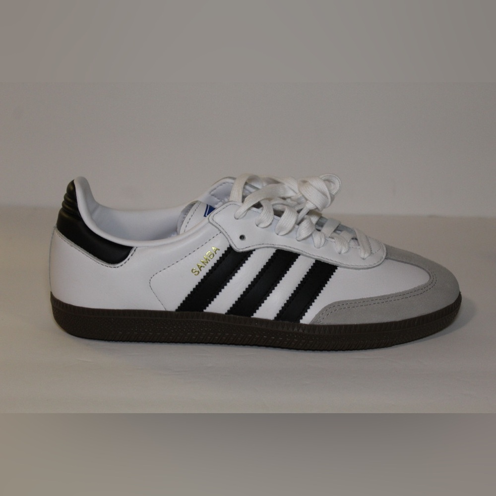 adidas Samba OG Low White Black Gum  - IE3675 Kids' Shoes size 7